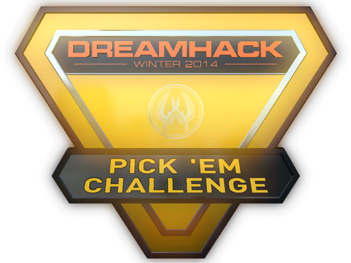Gold Dreamhack 2014 Pick'Em Trophy